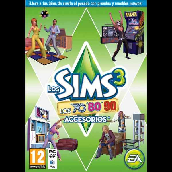 Los Sims 3 Los 70 80 90 Disco De Accesorios Pc